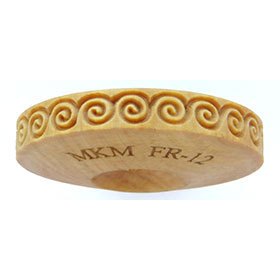 MKM Finger Roller Greek Key Spiral MKM Finger Roller Greek Key Spiral