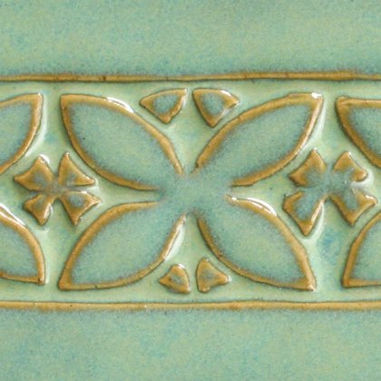 Textured Turquoise Amaco Potters Choice Glaze