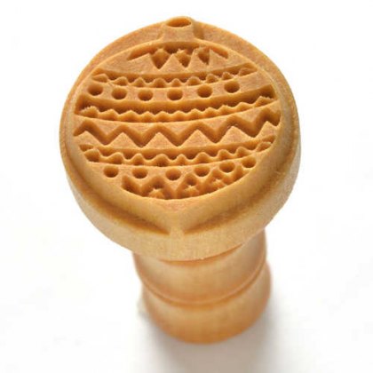 Medium Christmas Ornament MKM Stamp Medium Christmas Ornament MKM Stamp