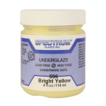 Spectrum Bright Yellow Underglaze Spectrum Bright Yellow Underglaze