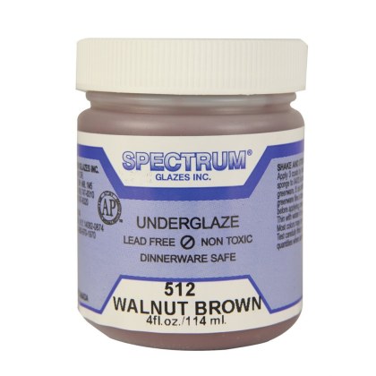 Spectrum Walnut Brown Underglaze Spectrum Walnut Brown Underglaze