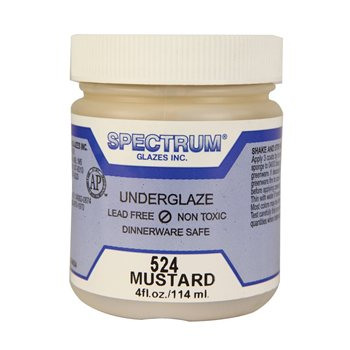 Spectrum Mustard Underglaze Spectrum Mustard Underglaze