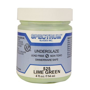 Spectrum Lime Green Underglaze Spectrum Lime Green Underglaze
