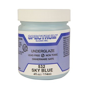 Spectrum Sky Blue Underglaze Spectrum Sky Blue Underglaze