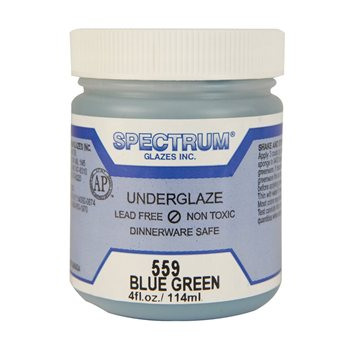 Spectrum Blue Green Underglaze Spectrum Blue Green Underglaze