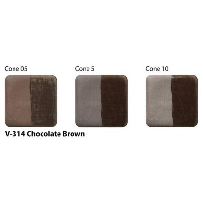 Chocolate Amaco Velvet Underglaze V314 Chocolate Amaco Velvet Underglaze V314