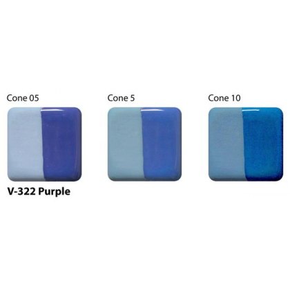 Purple Amaco Velvet Underglaze V322 Purple Amaco Velvet Underglaze V322