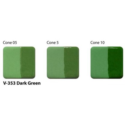 Dark Green Amaco Velvet Underglaze V353 Dark Green Amaco Velvet Underglaze V353