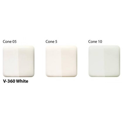 White Amaco Velvet Underglaze V360 White Amaco Velvet Underglaze V360