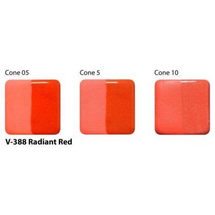 Radiant Red Amaco Velvet Underglaze V388 Radiant Red Amaco Velvet Underglaze V388