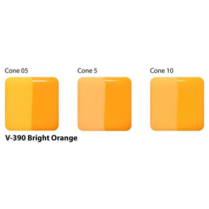 Bright Orange Amaco Velvet Underglaze V390 Bright Orange Amaco Velvet Underglaze V390