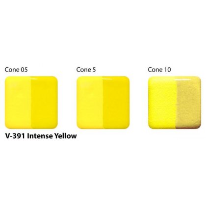 Intense Yellow Amaco Velvet Underglaze V391 Intense Yellow Amaco Velvet Underglaze V391