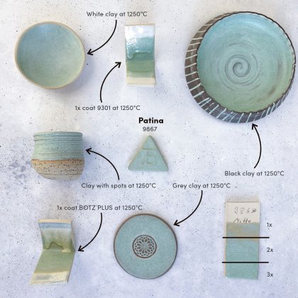 Patina Stoneware Glaze Patina Stoneware Glaze