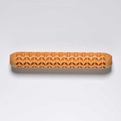 MKM Knit Stitch Wooden Hand Roller HR-63 MKM Knit Stitch Wooden Hand Roller HR-63