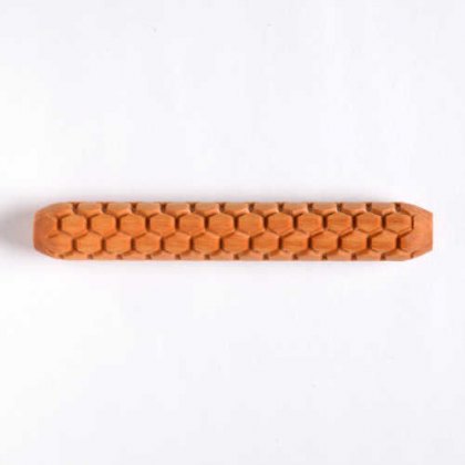 MKM Honeycomb Wooden Hand Roller HR-66 MKM Honeycomb Wooden Hand Roller HR-66