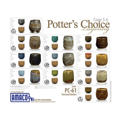 Textured Amber Amaco Potters Choice Glaze Textured Amber Amaco Potters Choice Glaze