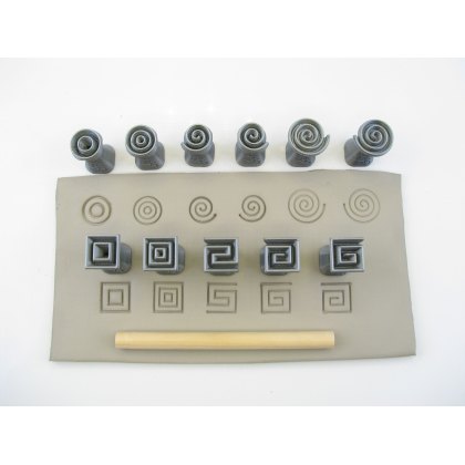 Spiral Stamps Set Of 11 Spiral Stamps Set Of 11