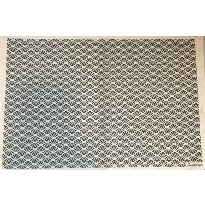 Fans Underglaze Transfer Sheet Fans Underglaze Transfer Sheet