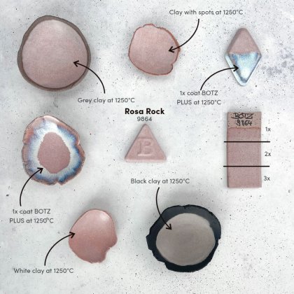 Rose Rock Stoneware Glaze Rose Rock Stoneware Glaze