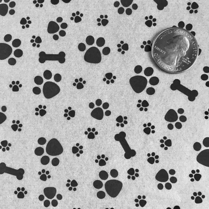 Paw Prints Underglaze Transfer Sheet