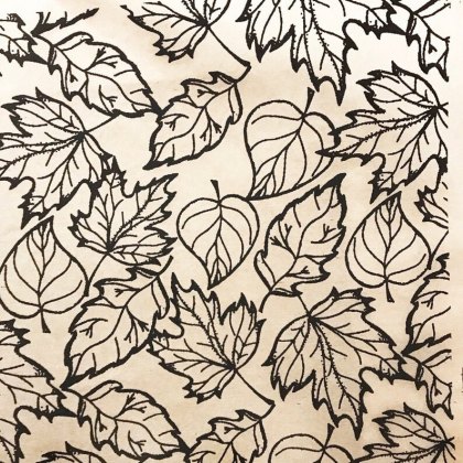 Fall Leaves Underglaze Transfer Sheet