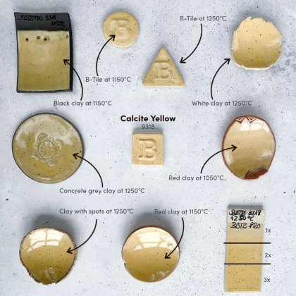 Calcite Yellow Botz Pro Glaze Calcite Yellow Botz Pro Glaze