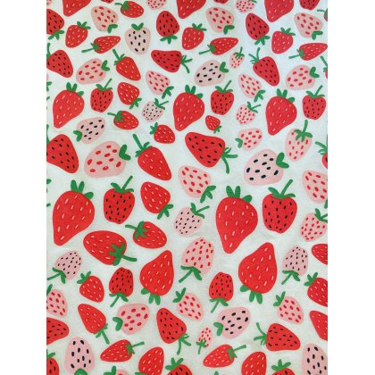 Strawberries Underglaze Transfer Sheet Strawberries Underglaze Transfer Sheet