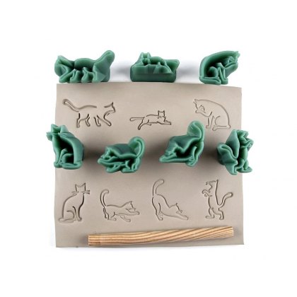Cat Stamp Set