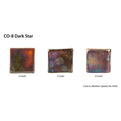 Dark Star Amaco Cosmos Glaze Dark Star Amaco Cosmos Glaze