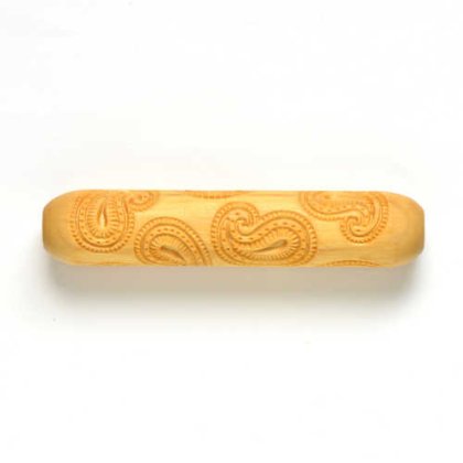 MKM Paisley Party Wooden 12cm BIG Hand Roller BHR-026 MKM Paisley Party Wooden 12cm BIG Hand Roller BHR-026