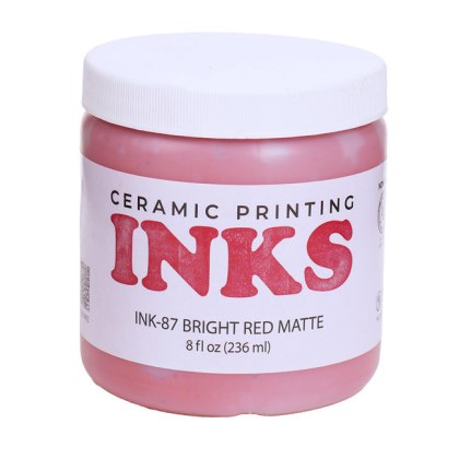 Bright Red Matte Ink Bright Red Matte Ink