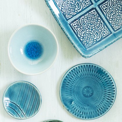 Oriental Blue Earthenware Glaze 9353 Oriental Blue Earthenware Glaze 9353