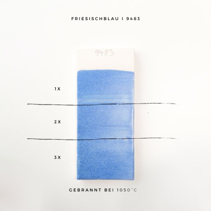 Flemish Blue Earthenware Glaze 9483 Flemish Blue Earthenware Glaze 9483