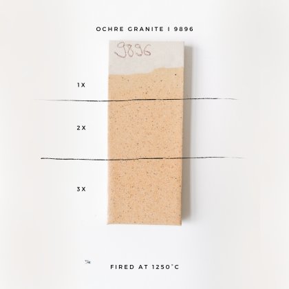 Ochre Granite Stoneware Glaze Ochre Granite Stoneware Glaze
