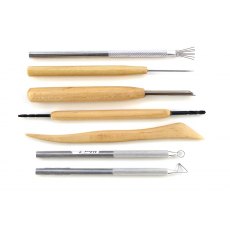 Modelling and Sgraffito Pottery Tools Set Of 7 Modelling and Sgraffito Pottery Tools Set Of 7