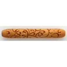 MKM Curlicue Wooden Hand Roller HR-09 MKM Curlicue Wooden Hand Roller HR-09