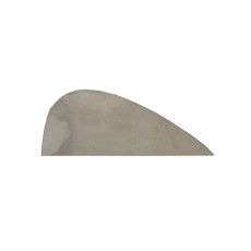 Pointed Curve Aluminium Scraper Pointed Curve Aluminium Scraper