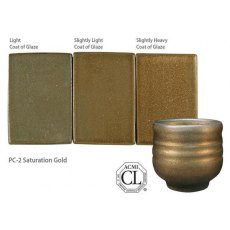 Saturation Gold Amaco Potters Choice Glaze Saturation Gold Amaco Potters Choice Glaze