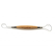 Double Ended Squashed Circle Loop Pottery Tool S20 Double Ended Squashed Circle Loop Pottery Tool S20