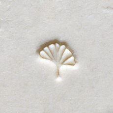 Mini Ginko Leaf MKM Stamp Mini Ginko Leaf MKM Stamp