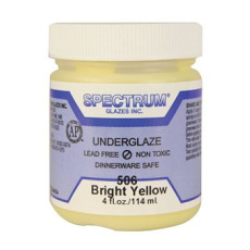 Spectrum Bright Yellow Underglaze Spectrum Bright Yellow Underglaze