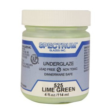 Spectrum Lime Green Underglaze Spectrum Lime Green Underglaze