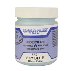 Spectrum Sky Blue Underglaze Spectrum Sky Blue Underglaze