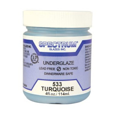 Spectrum Turquoise Underglaze Spectrum Turquoise Underglaze