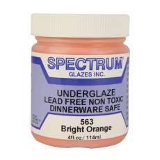 Spectrum Bright Orange Underglaze Spectrum Bright Orange Underglaze