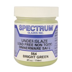 Spectrum Bright Green Underglaze Spectrum Bright Green Underglaze