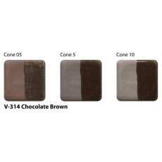 Chocolate Amaco Velvet Underglaze V314 Chocolate Amaco Velvet Underglaze V314
