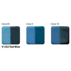 Teal Blue Amaco Velvet Underglaze V332 Teal Blue Amaco Velvet Underglaze V332