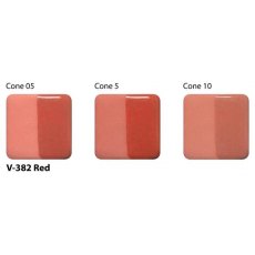 Red Amaco Velvet Underglaze V382 Red Amaco Velvet Underglaze V382