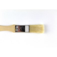 White Hair Flat Lacquer Pottery Brush 18mm White Hair Flat Lacquer Pottery Brush 18mm